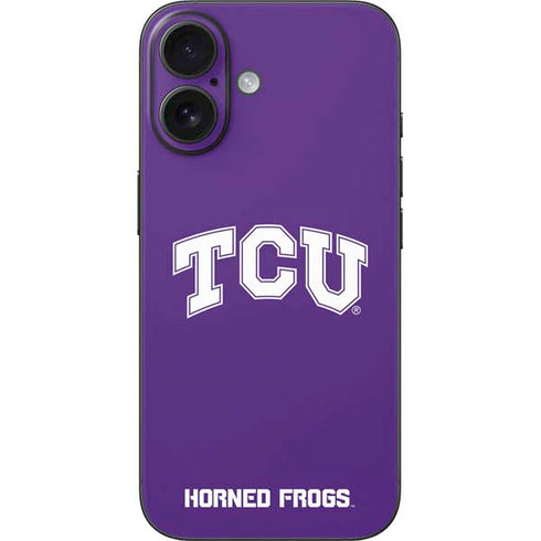 Texas Christian University TCU Horned Frogs iPhone 16 Skin