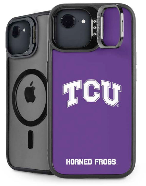 Texas Christian University TCU Horned Frogs iPhone 16e Kickstand Case