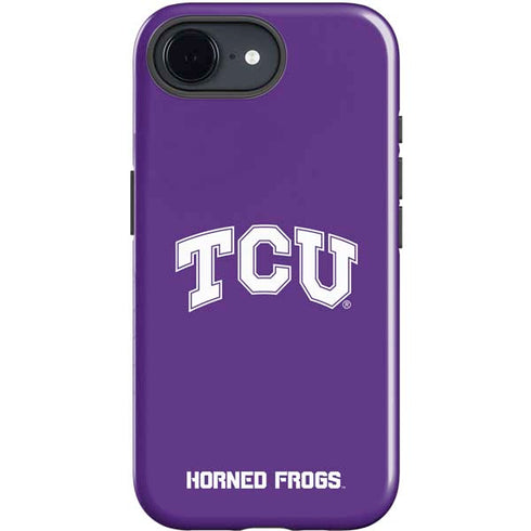 Texas Christian University TCU Horned Frogs iPhone 16e Impact Case