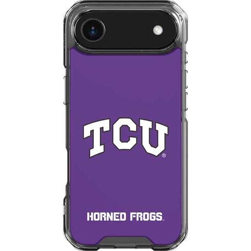 Texas Christian University TCU Horned Frogs iPhone 17 Air Clear Case