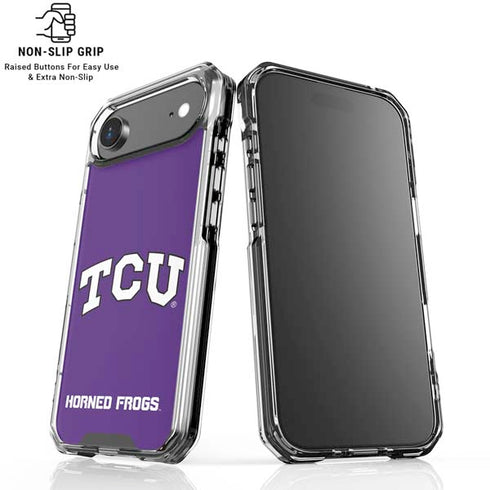 Texas Christian University TCU Horned Frogs iPhone 17 Air Clear Case