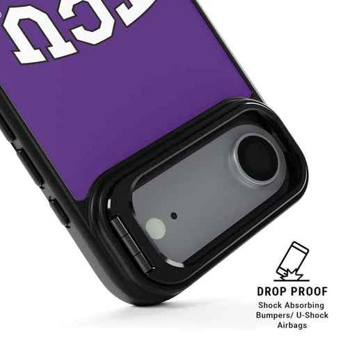 Texas Christian University TCU Horned Frogs iPhone 17 Air Kickstand Case