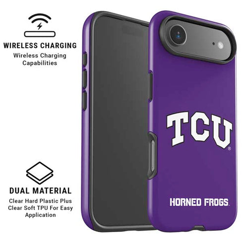 Texas Christian University TCU Horned Frogs iPhone 17 Air Magsafe Impact Case