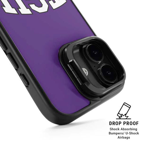 Texas Christian University TCU Horned Frogs iPhone 17 Kickstand Case