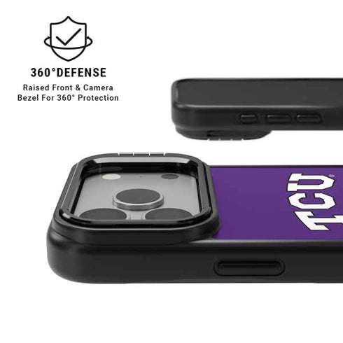 Texas Christian University TCU Horned Frogs iPhone 17 Pro Kickstand Case