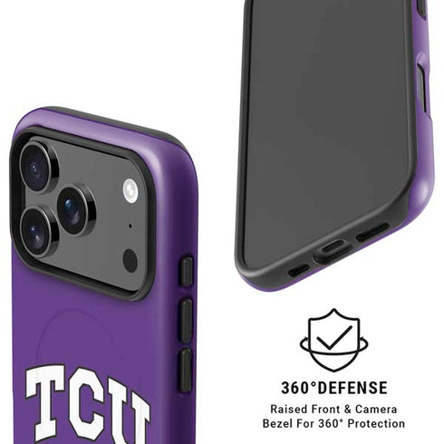 Texas Christian University TCU Horned Frogs iPhone 17 Pro Magsafe Impact Case