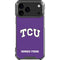 Texas Christian University TCU Horned Frogs iPhone 17 Pro Max Clear Case