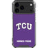 Texas Christian University TCU Horned Frogs iPhone 17 Pro Max Clear Case
