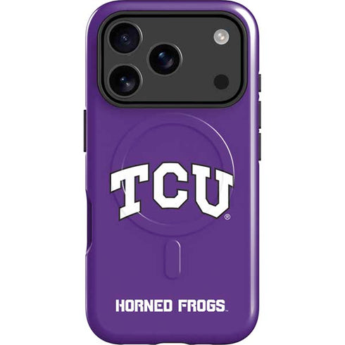 Texas Christian University TCU Horned Frogs iPhone 17 Pro Max Magsafe Impact Case