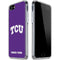 Texas Christian University TCU Horned Frogs iPhone SE (2nd & 3rd Gen) Clear Case