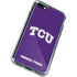 Texas Christian University TCU Horned Frogs iPhone SE (2nd & 3rd Gen) Clear Case
