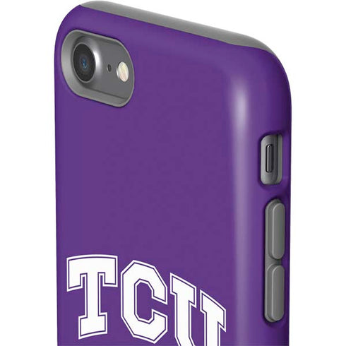 Texas Christian University TCU Horned Frogs iPhone SE (2nd & 3rd Gen) Pro Case