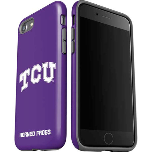 Texas Christian University TCU Horned Frogs iPhone SE (2nd & 3rd Gen) Pro Case