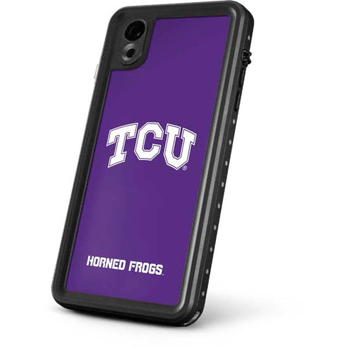 Texas Christian University TCU Horned Frogs iPhone XR Waterproof Case