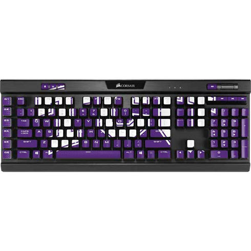 Texas Christian University TCU Horned Frogs K95 RGB PLATINUM Mechanical Gaming Keyboard Skin