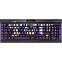 Texas Christian University TCU Horned Frogs K95 RGB PLATINUM Mechanical Gaming Keyboard Skin
