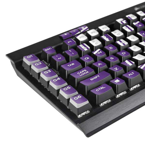 Texas Christian University TCU Horned Frogs K95 RGB PLATINUM Mechanical Gaming Keyboard Skin