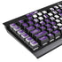 Texas Christian University TCU Horned Frogs K95 RGB PLATINUM Mechanical Gaming Keyboard Skin