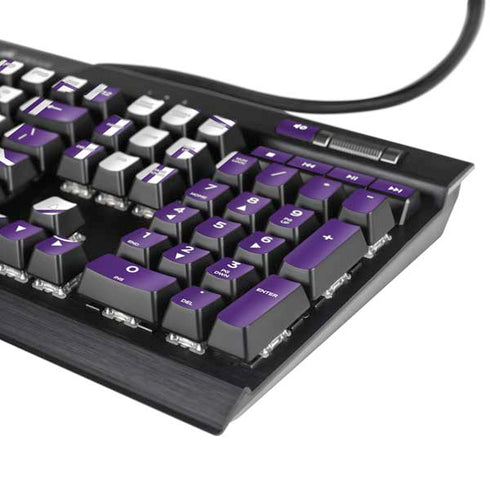 Texas Christian University TCU Horned Frogs K95 RGB PLATINUM Mechanical Gaming Keyboard Skin