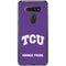 Texas Christian University TCU Horned Frogs LG K51/Q51 Clear Case