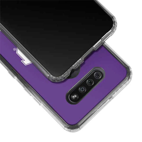 Texas Christian University TCU Horned Frogs LG K51/Q51 Clear Case