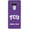 Texas Christian University TCU Horned Frogs LG Stylo 6 Clear Case