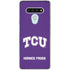 Texas Christian University TCU Horned Frogs LG Stylo 6 Clear Case