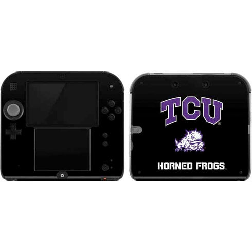 Texas Christian University TCU Horned Frogs Logo Nintendo Skins