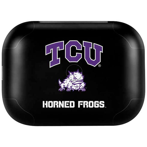 Texas Christian University TCU Horned Frogs Logo Amazon Echo Buds Skin