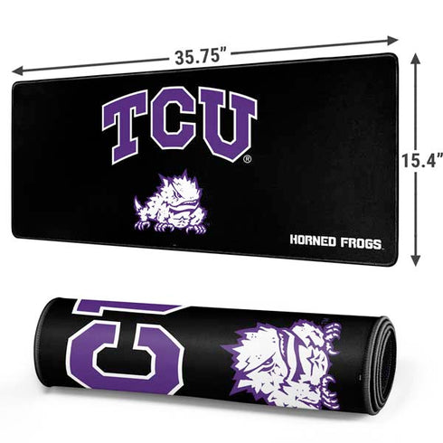 Texas Christian University TCU Horned Frogs Logo Gaming Mouse Pad