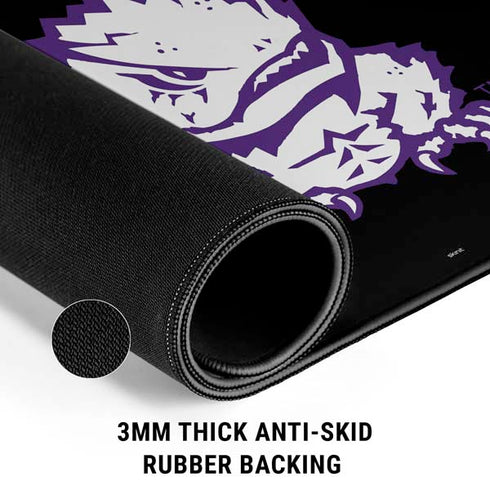 Texas Christian University TCU Horned Frogs Logo Gaming Mouse Pad