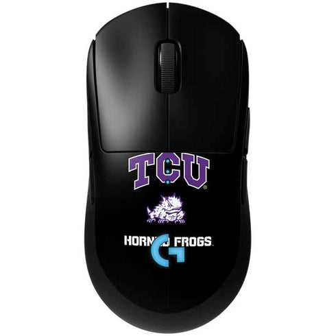 Texas Christian University TCU Horned Frogs Logo G Pro Wireless Gaming Mouse Skin