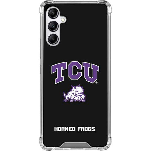 Texas Christian University TCU Horned Frogs Logo Gabb Phone 4 Clear Case