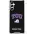 Texas Christian University TCU Horned Frogs Logo Gabb Phone 4 Clear Case