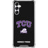 Texas Christian University TCU Horned Frogs Logo Galaxy A14 5G Clear Case