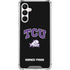 Texas Christian University TCU Horned Frogs Logo Galaxy A16 5G Clear Case