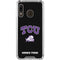 Texas Christian University TCU Horned Frogs Logo Galaxy A30 Clear Case