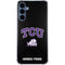 Texas Christian University TCU Horned Frogs Logo Galaxy A35 5G Clear Case