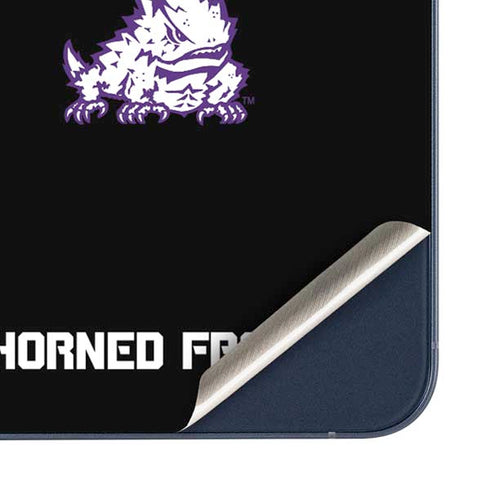Texas Christian University TCU Horned Frogs Logo Galaxy A35 5G Skin