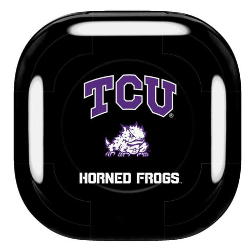 Texas Christian University TCU Horned Frogs Logo Galaxy Buds Live Skin