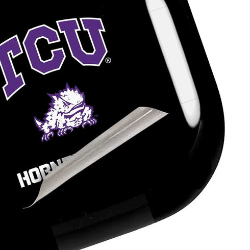 Texas Christian University TCU Horned Frogs Logo Galaxy Buds Live Skin