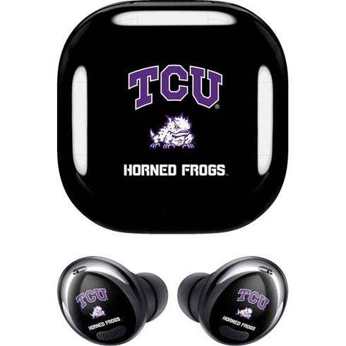 Texas Christian University TCU Horned Frogs Logo Galaxy Buds Pro Skin