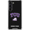 Texas Christian University TCU Horned Frogs Logo Galaxy S23 Clear Case