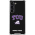 Texas Christian University TCU Horned Frogs Logo Galaxy S23 Clear Case