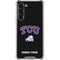 Texas Christian University TCU Horned Frogs Logo Galaxy S23 Plus Clear Case