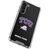 Texas Christian University TCU Horned Frogs Logo Galaxy S23 Plus Clear Case