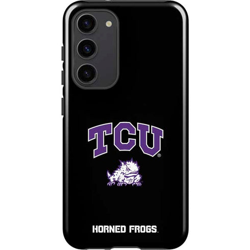 Texas Christian University TCU Horned Frogs Logo Galaxy S23 Plus Pro Case