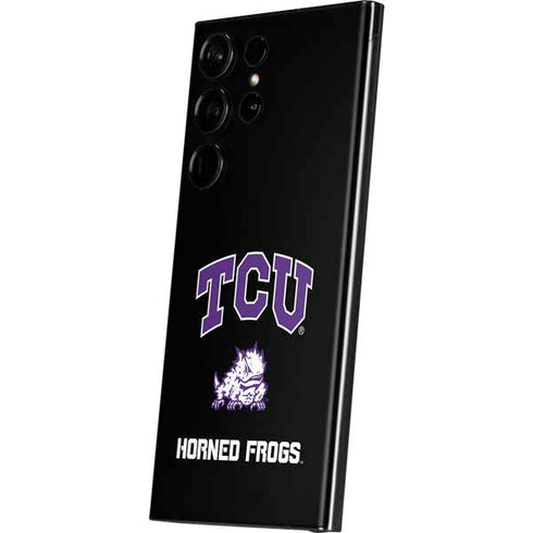 Texas Christian University TCU Horned Frogs Logo Galaxy Skins