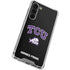 Texas Christian University TCU Horned Frogs Logo Galaxy S24 FE Clear Case