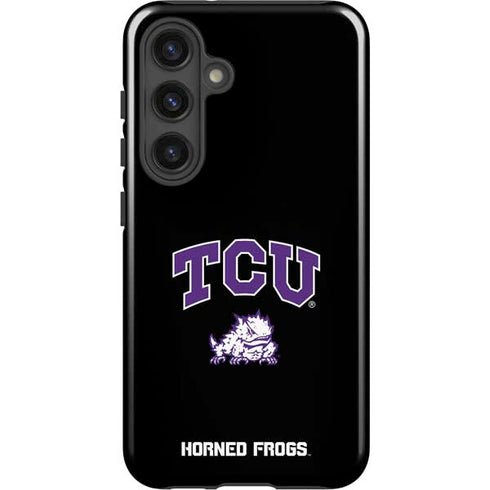 Texas Christian University TCU Horned Frogs Logo Galaxy S25 Impact Case
